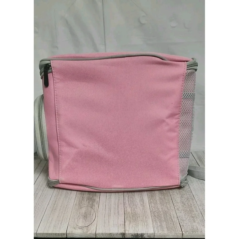 New Animal Pink Small Pet Carrier Hamster Guinea Pig Reptile Shoulder Strap